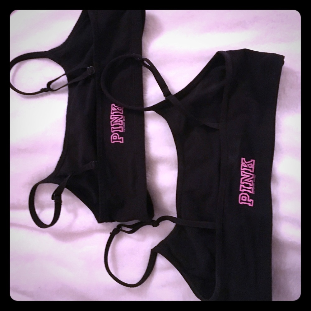 Victoria’s Secret Pink set of 2 yoga bras